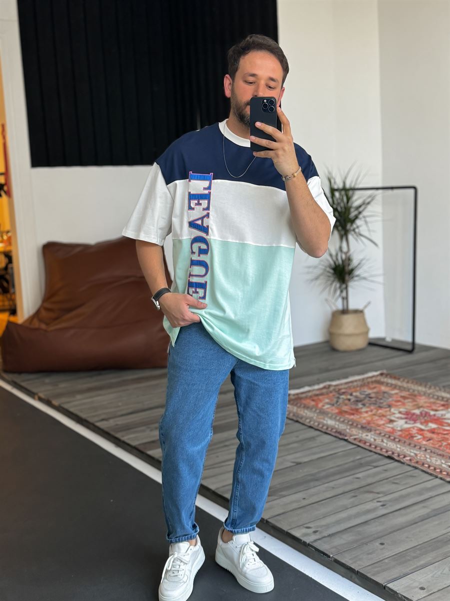 League Embroidered T-Shirt