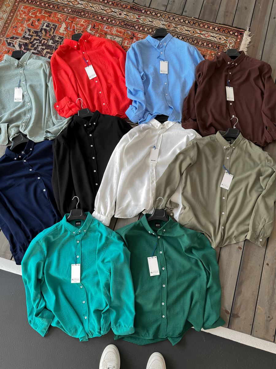 Navy Blue Basic Shirt G-5138