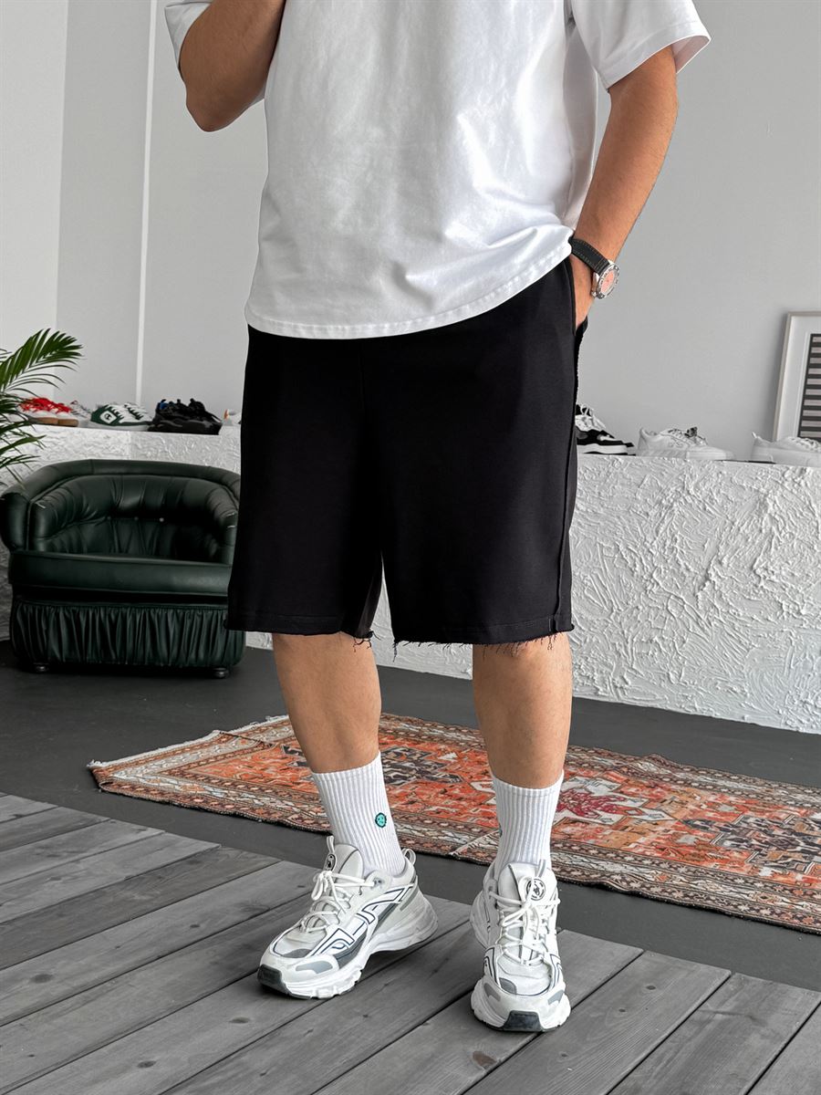 Raw Hem Shorts