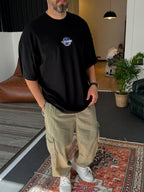 Flashback Patched Oversize T-Shirt