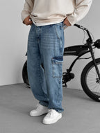 Cargo Pocket Baggy Jean