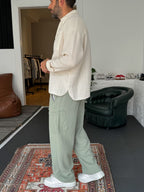 Muslin Fabric Long Sleeve Shirt