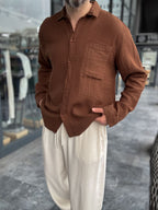 Muslin Fabric Long Sleeve Shirt