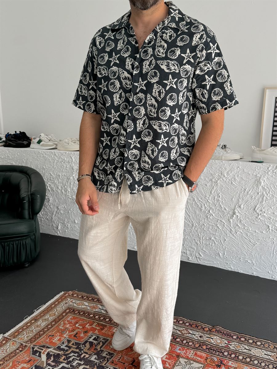 Starfish Patterned Shirt