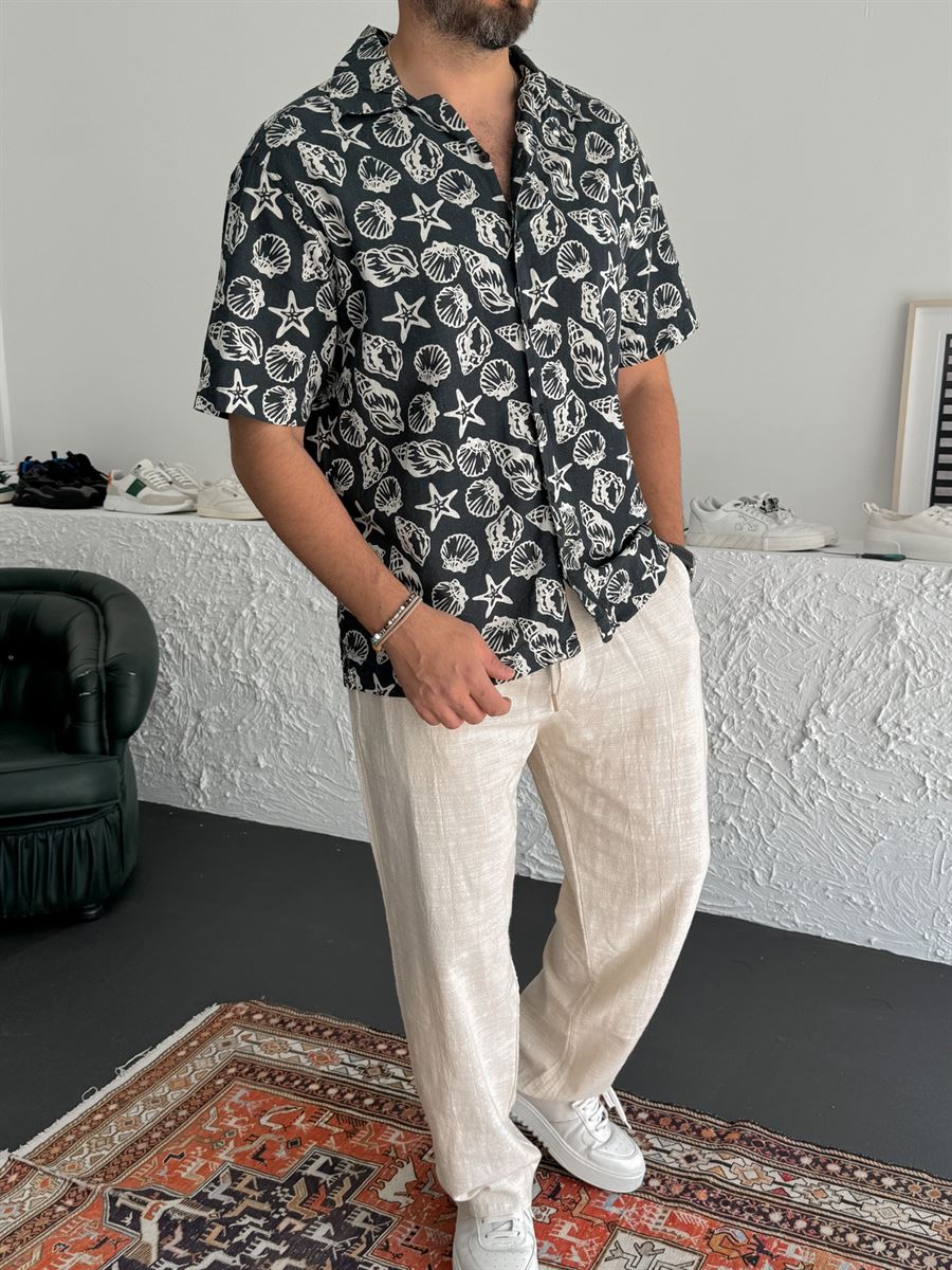 Starfish Patterned Shirt