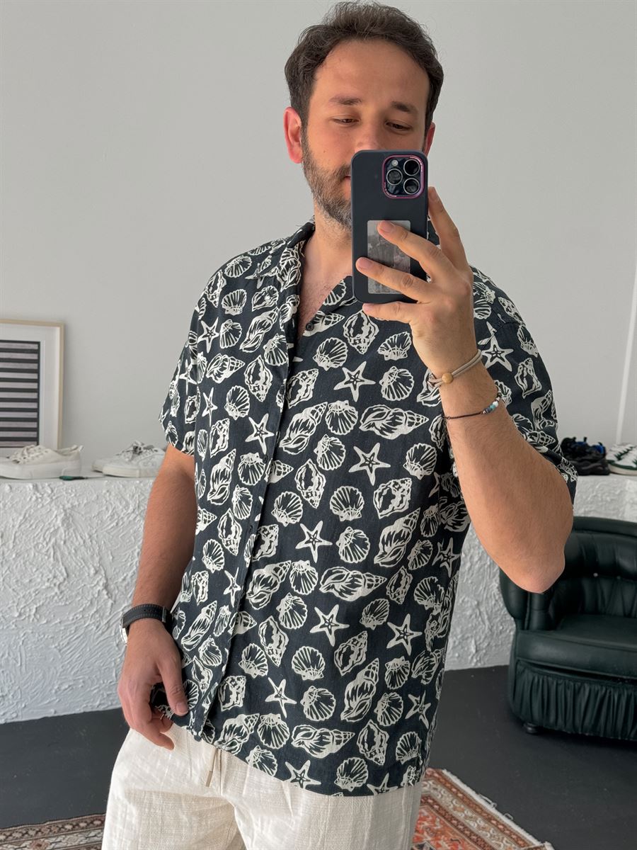 Starfish Patterned Shirt
