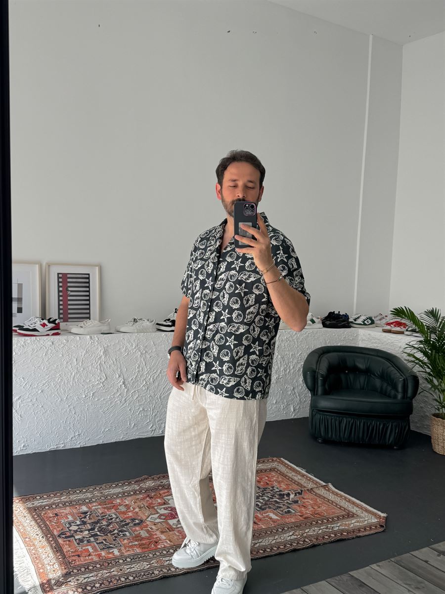 Starfish Patterned Shirt