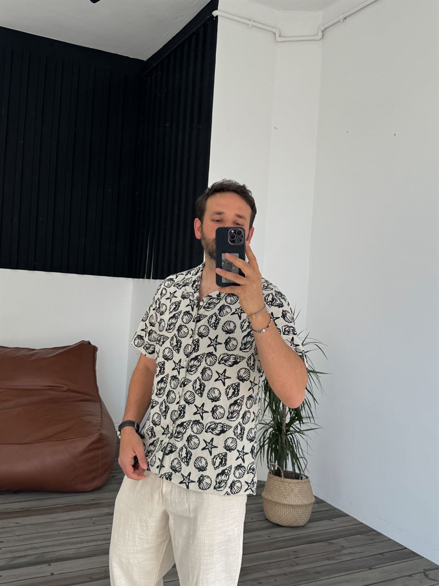 Starfish Patterned Shirt
