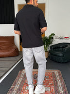 Leaf Embroidered Shirt