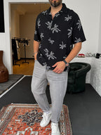 Palm Embroidered Shirt