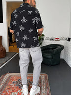 Palm Embroidered Shirt