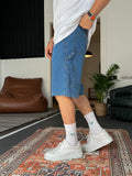 Side Detailed Denim Shorts