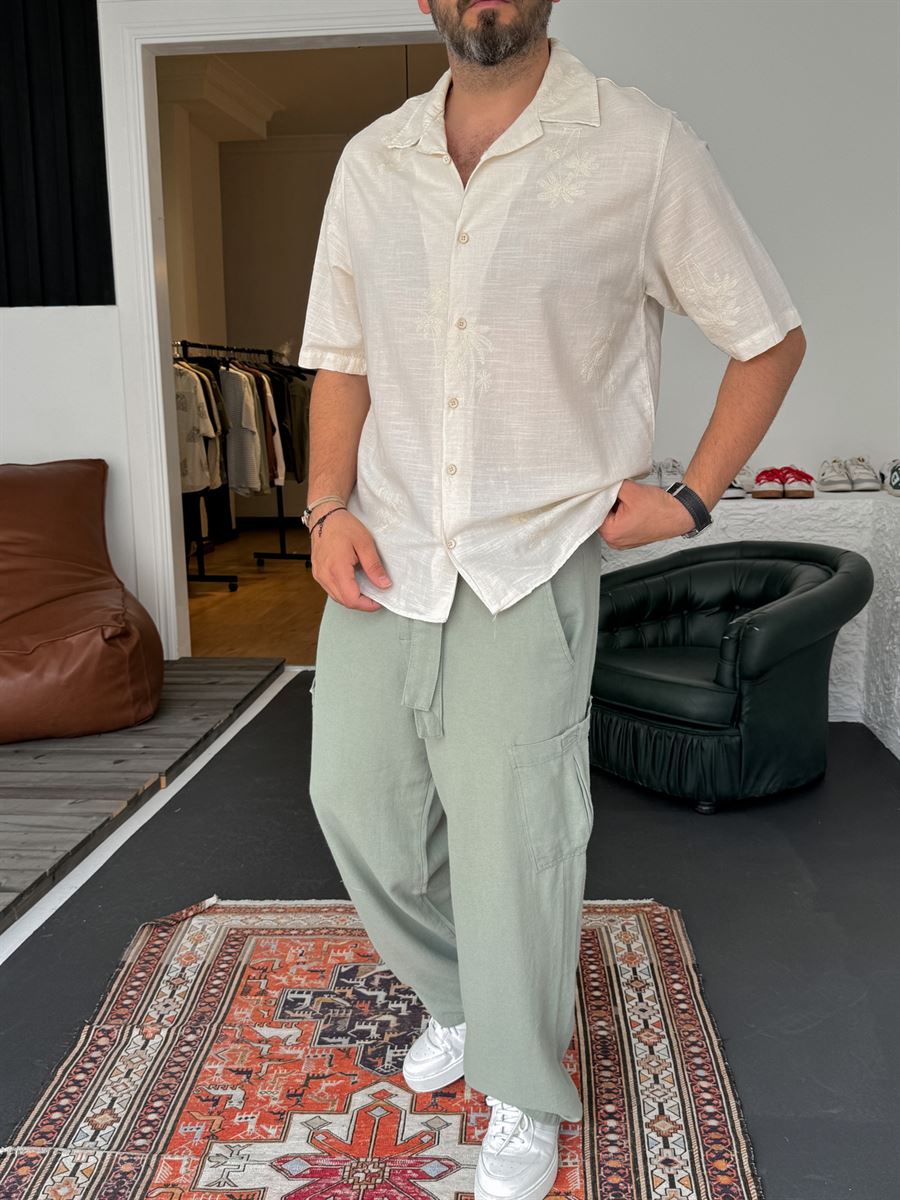 Hawaii Embroidered Shirt