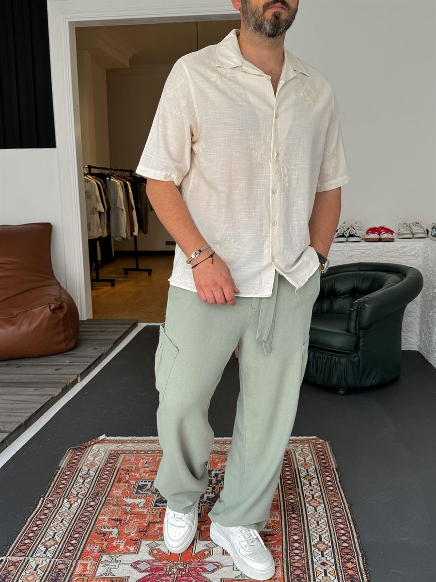 Hawaii Embroidered Shirt