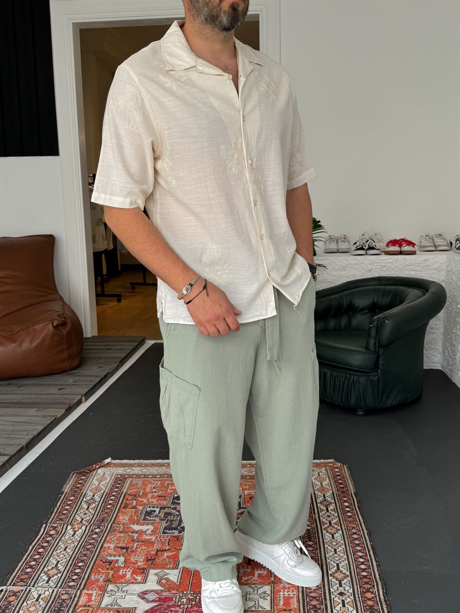 Hawaii Embroidered Shirt