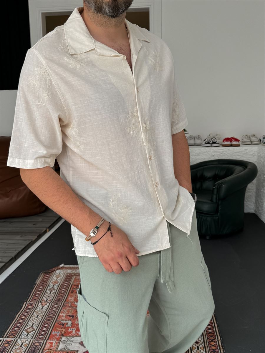 Hawaii Embroidered Shirt