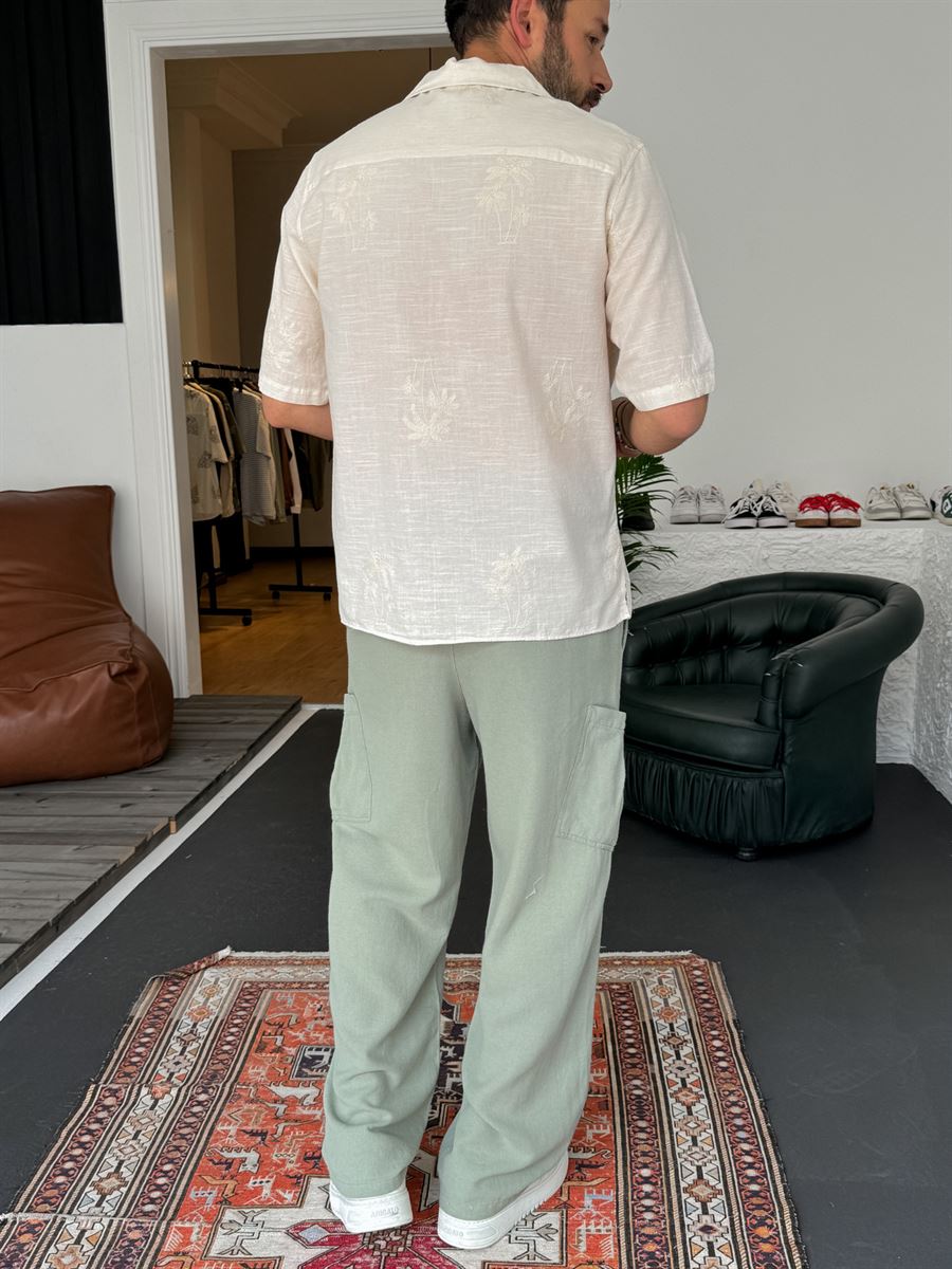 Hawaii Embroidered Shirt