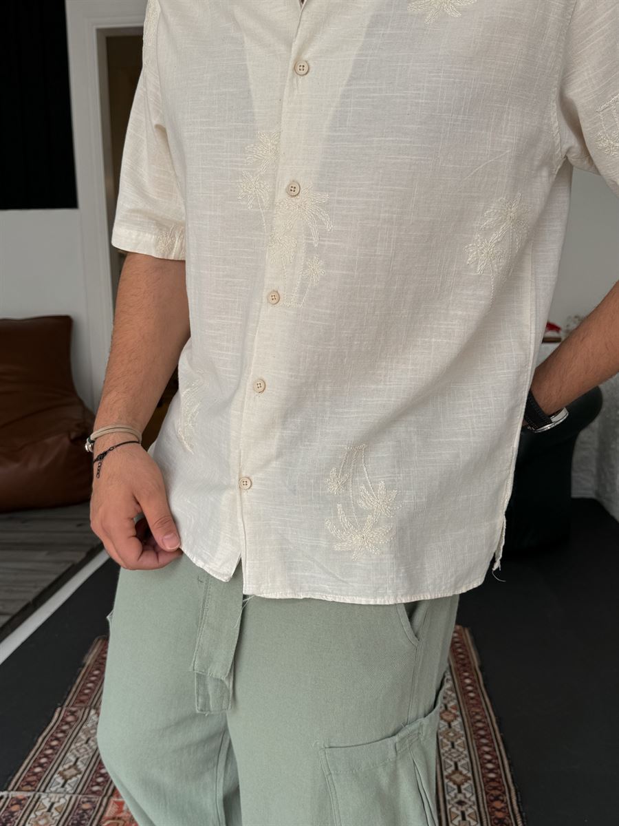 Hawaii Embroidered Shirt