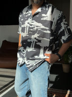 Mixed Patterned Shirt