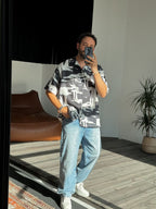 Mixed Patterned Shirt