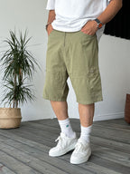 Zipped Pocket Cargo Shorts