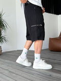 Zipped Pocket Cargo Shorts
