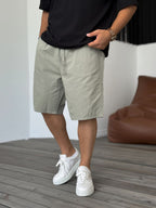 Basic Gabardine Shorts
