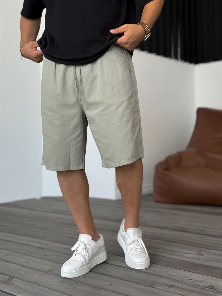 Basic Gabardine Shorts