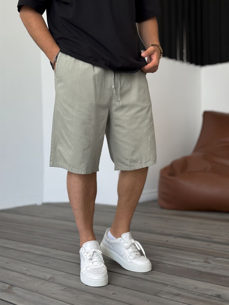 Basic Gabardine Shorts