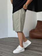 Basic Gabardine Shorts