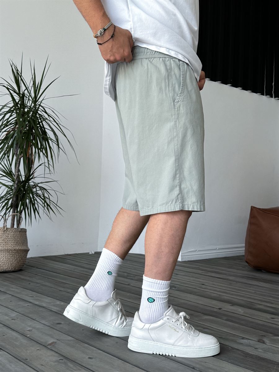 Basic Gabardine Shorts