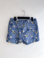 Diver Patterned Swim Shorts