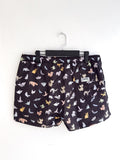 Origami Patterned Swim Shorts