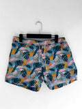 Leaf Patterned Swim Shorts