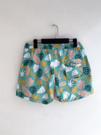 Leaf Patterned Swim Shorts