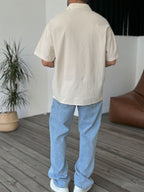 Embroidered Short Sleeve Shirt