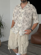 Internal Patterned Short Sleeve Shirt