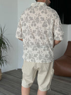 Internal Patterned Short Sleeve Shirt