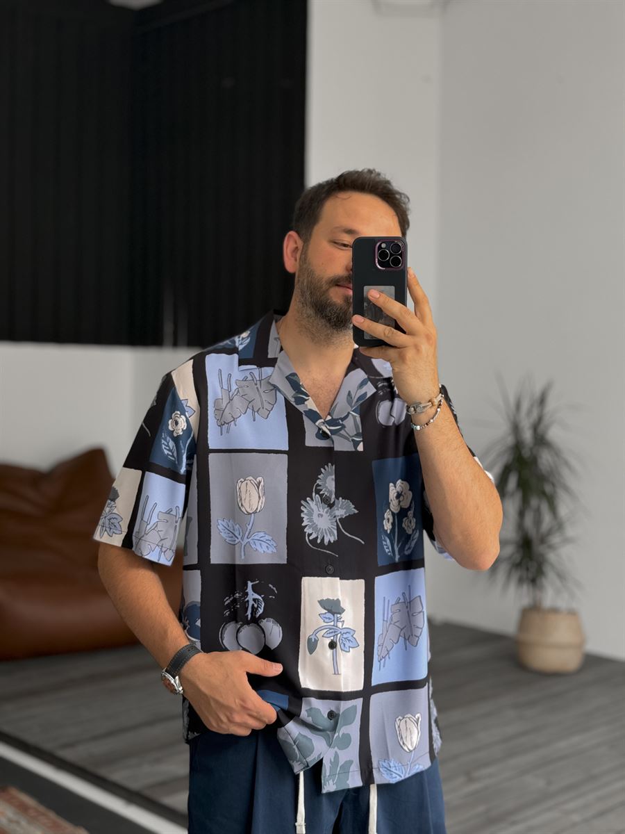 Collage Short Sleeve Shirt