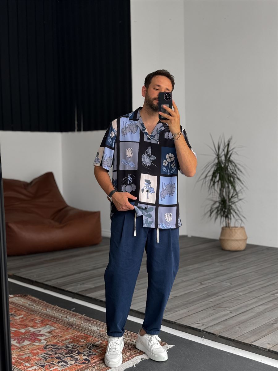 Collage Short Sleeve Shirt