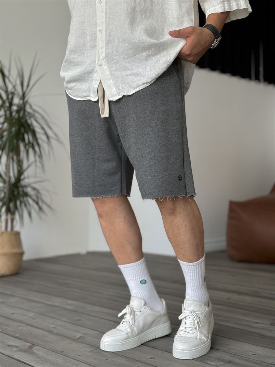 Raw Hem Shorts