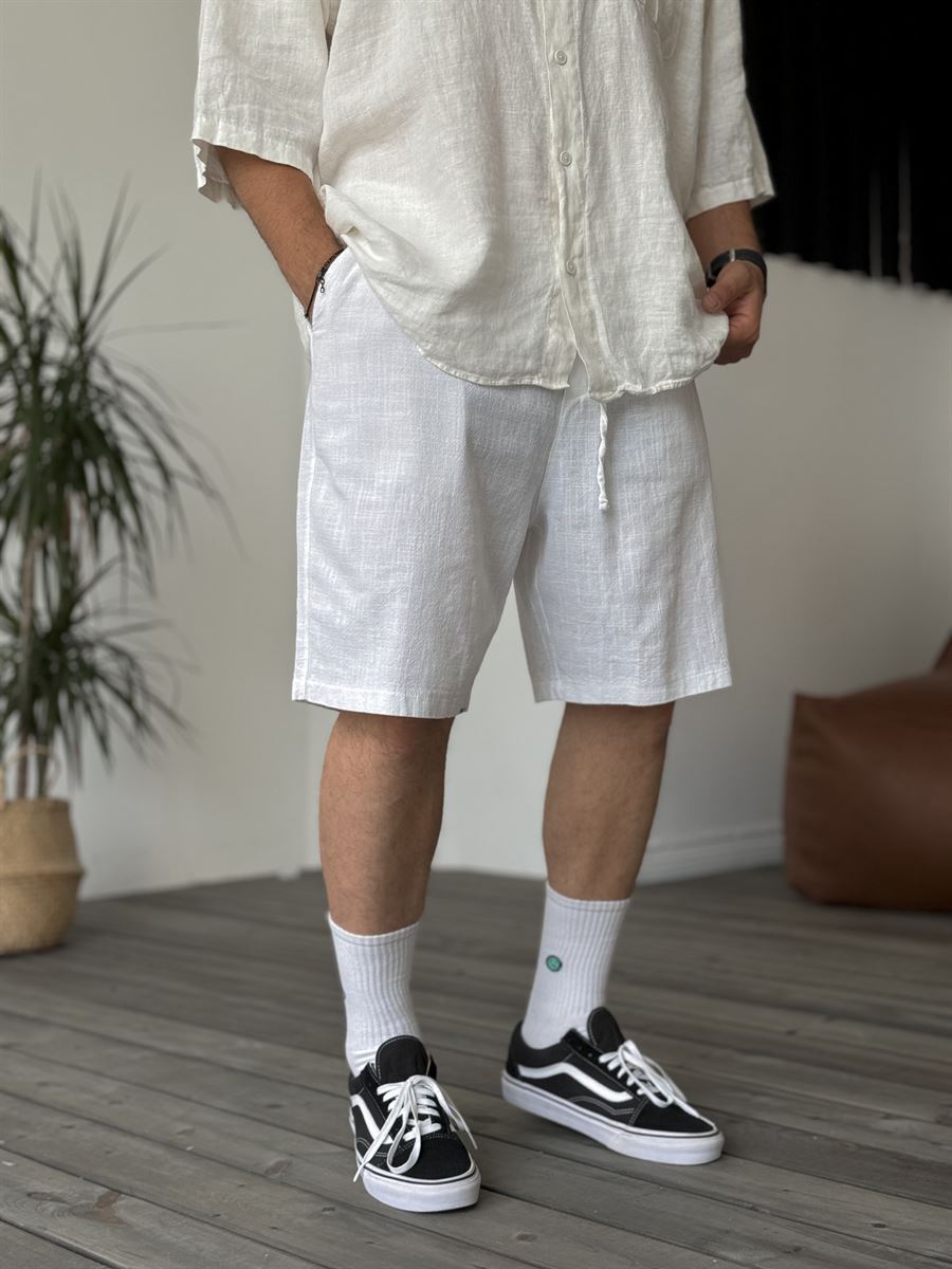 Linen Basic Shorts