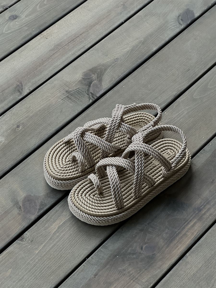Wicker Flip Flops