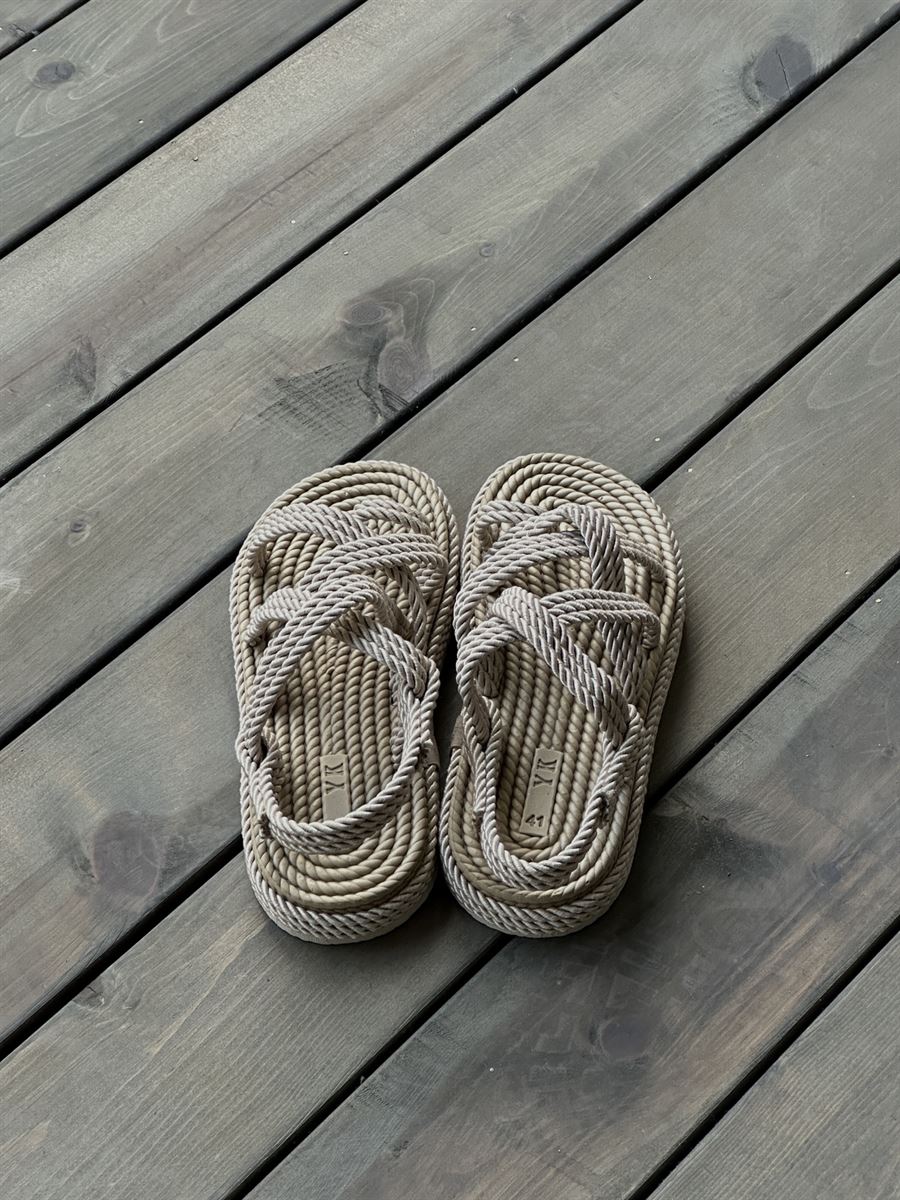Wicker Flip Flops