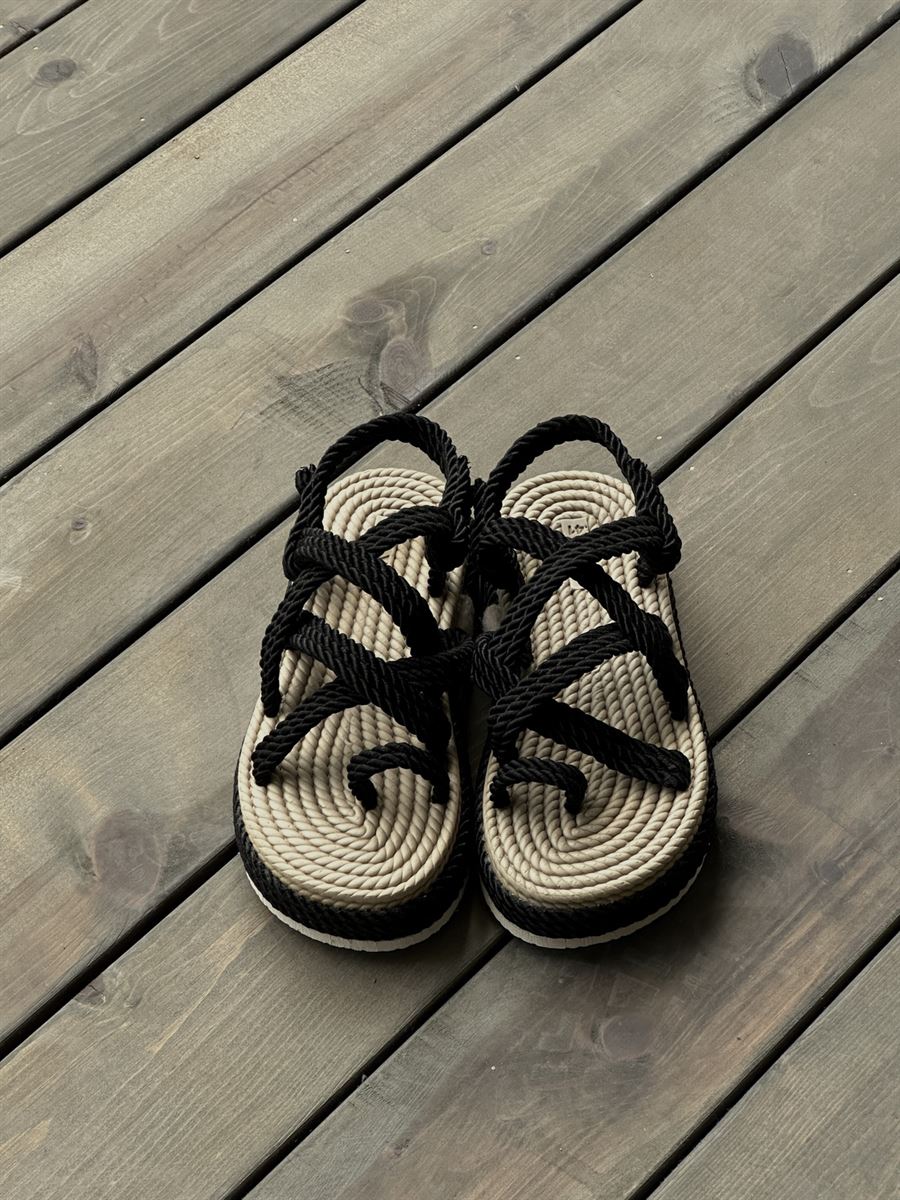 Wicker Flip Flops