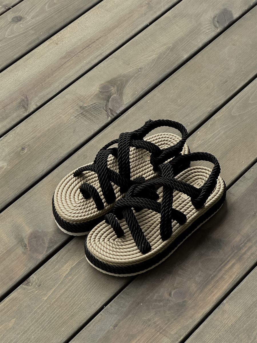 Wicker Flip Flops