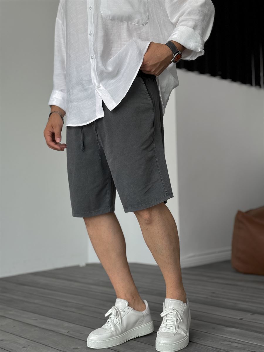 Washed Basic Shorts
