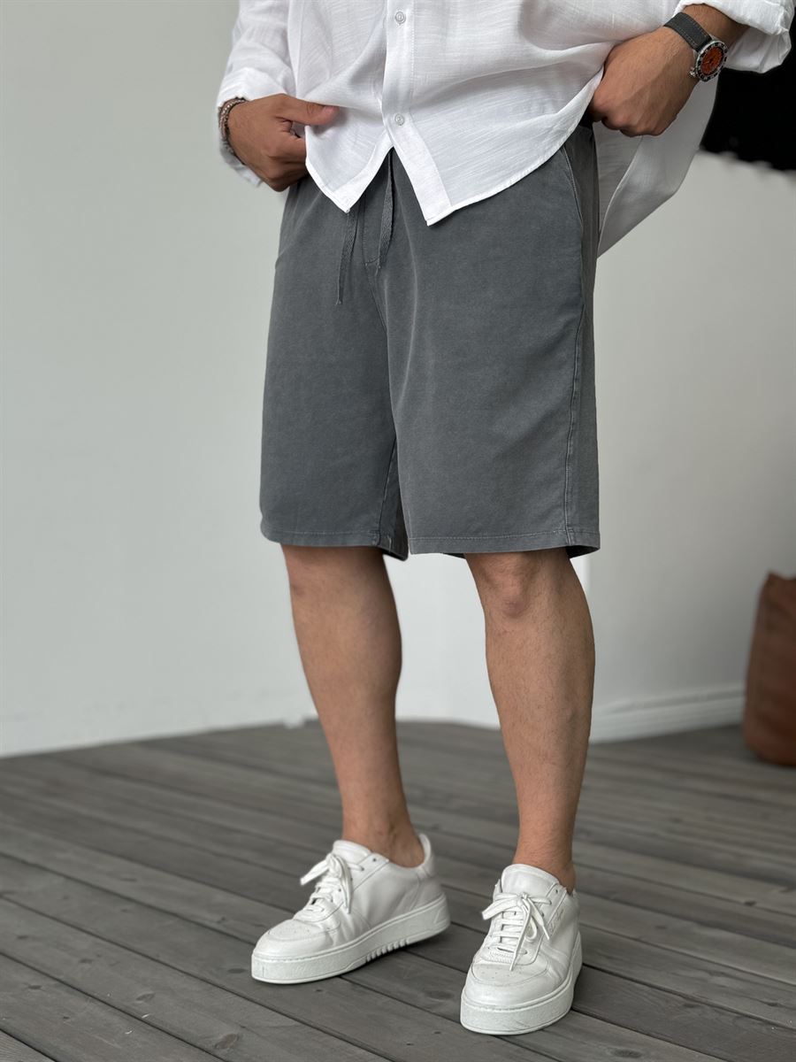 Washed Basic Shorts