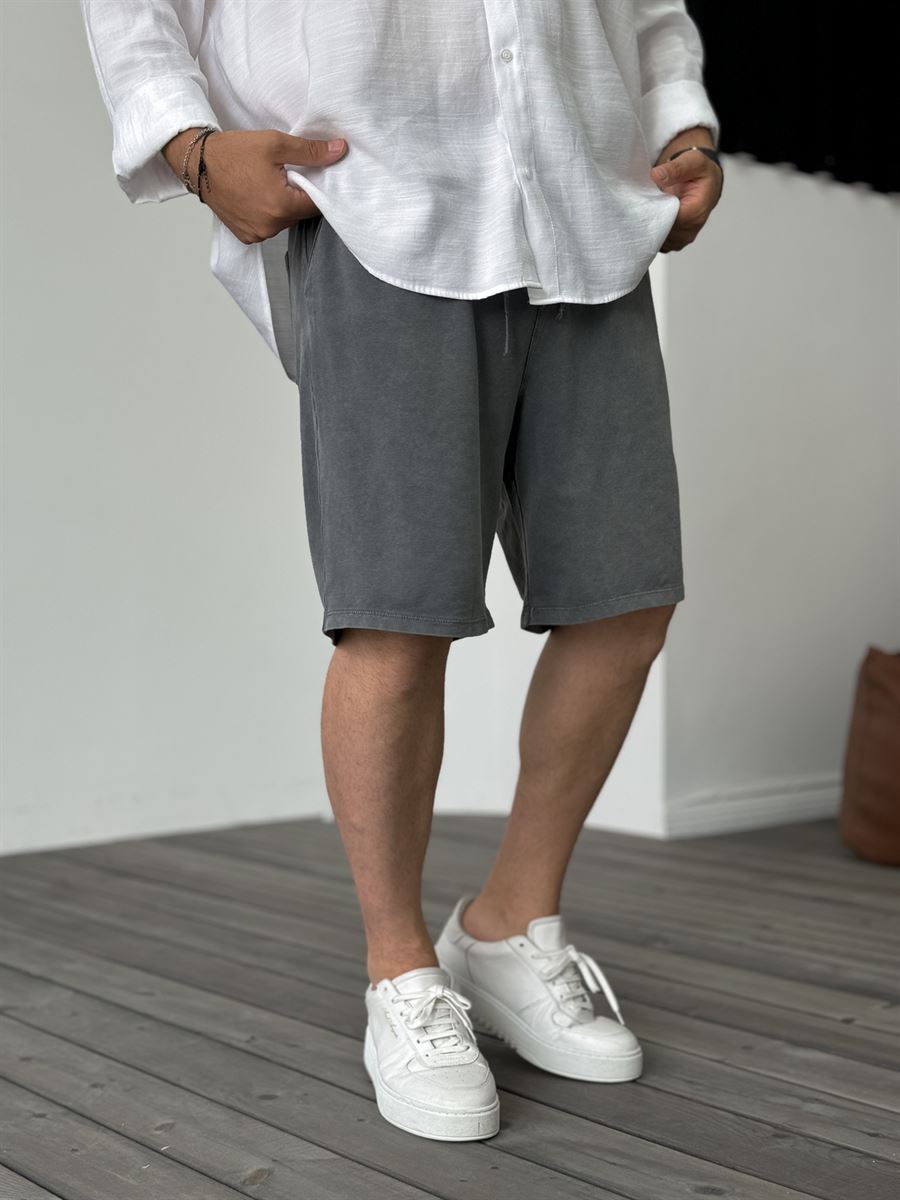 Washed Basic Shorts