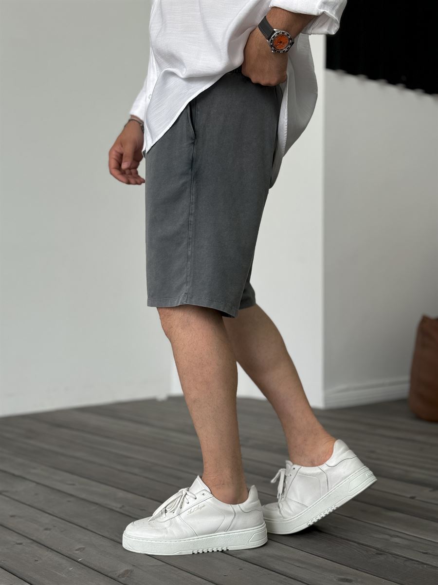 Washed Basic Shorts